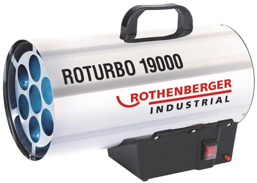 Rothenberger Roturbo 19000 Heeteluchtgenerator - 18500W - Zilver - afbeelding 2 van 6