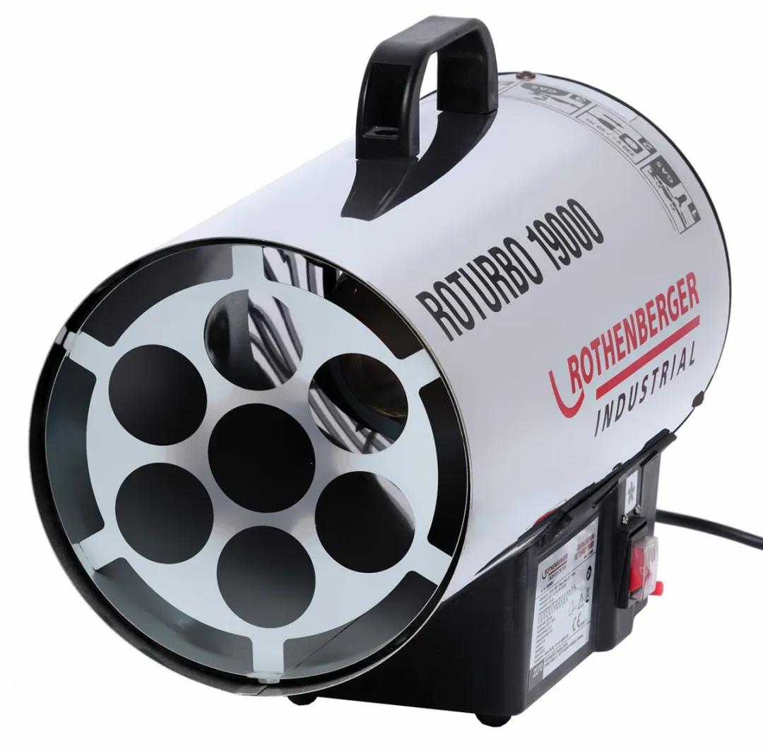 Rothenberger Roturbo 19000 Heeteluchtgenerator - 18500W - Zilver - afbeelding 3 van 6