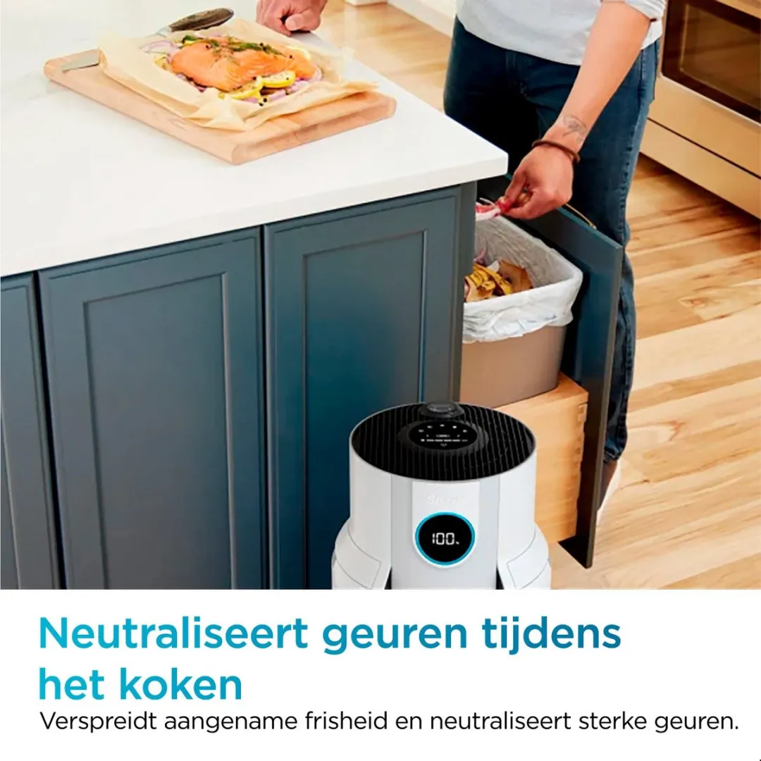 Shark NeverChange5 HP300EU Luchtreiniger - 130 m² - Wit