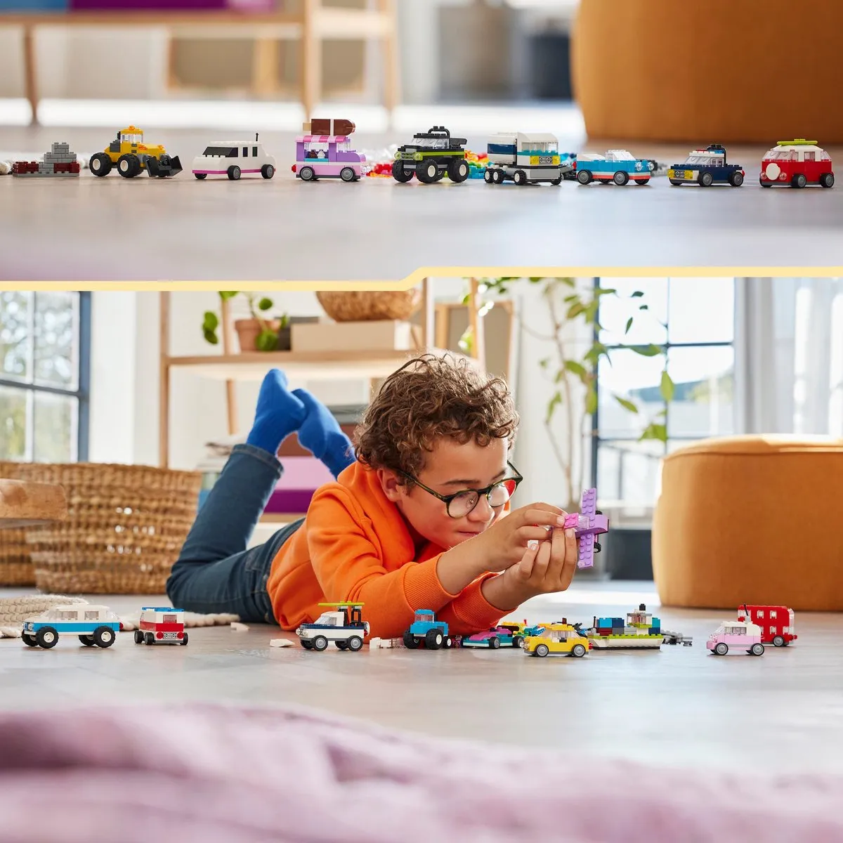 LEGO Classic Creatieve Voertuigen 11036 - 900 Stukken - Meerkleurig