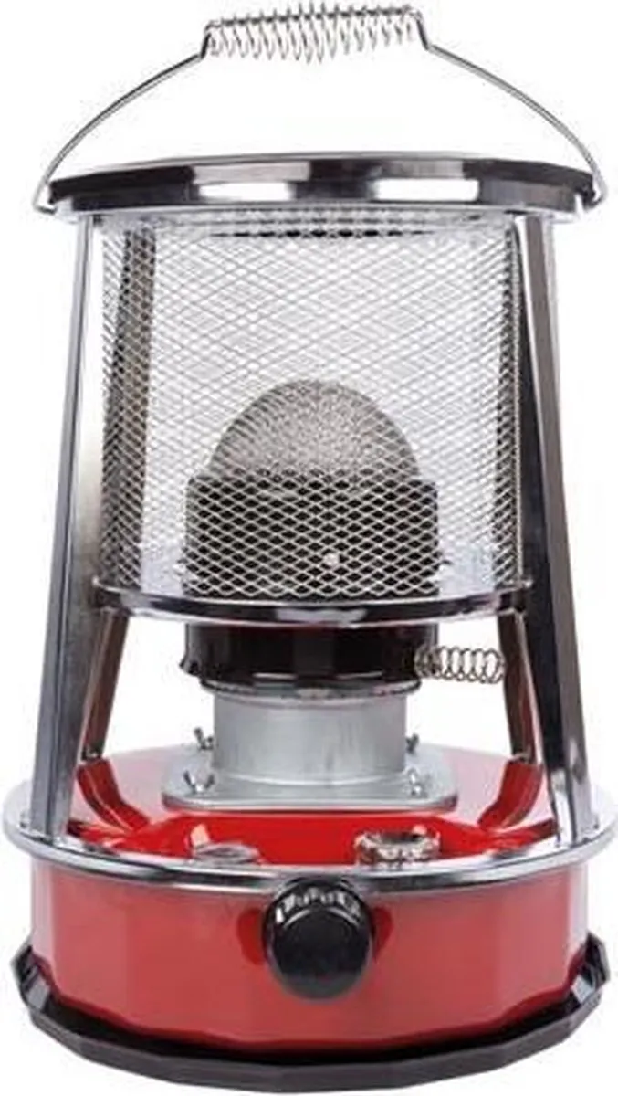Perel TC84100N Draagbare Petroleumkachel 2600W - Rood