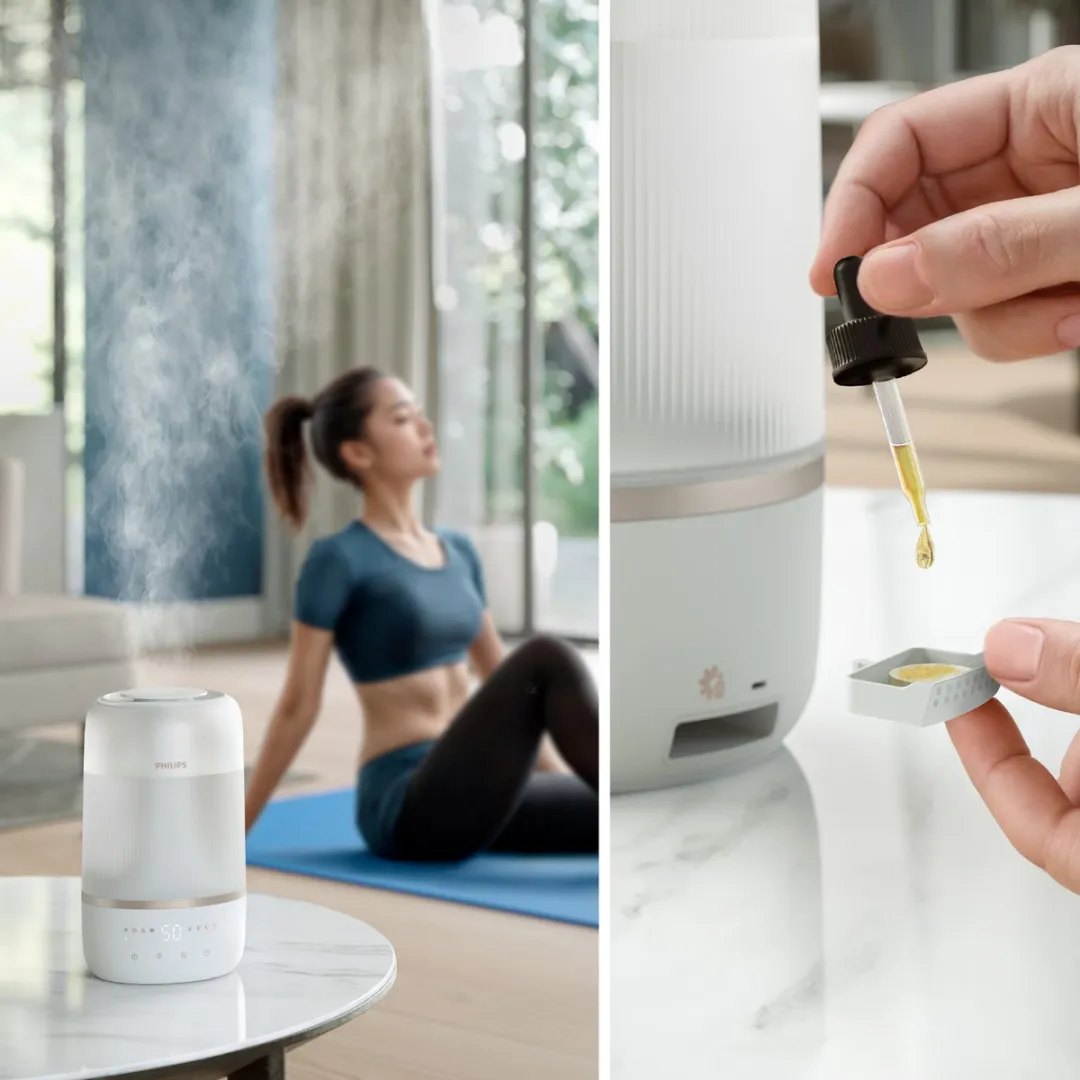 Philips 1000-serie HU1510/04 Luchtbevochtiger - 3L - Wit