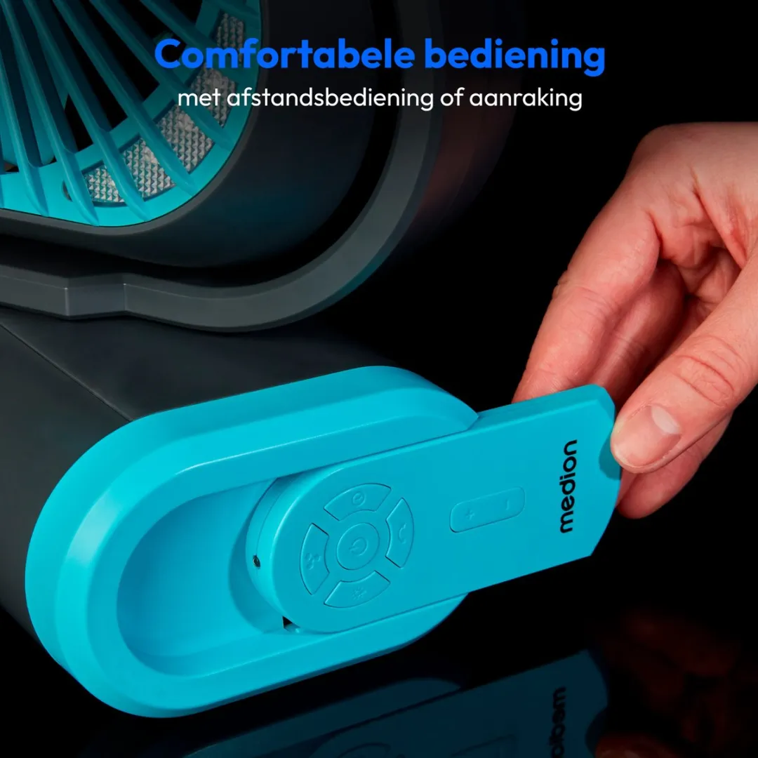 Medion MD12065 Ventilator - Blauw - 3 standen - afbeelding 5 van 6