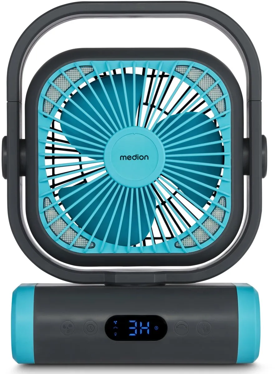 Medion MD12065 Ventilator - Blauw - 3 standen - afbeelding 3 van 6