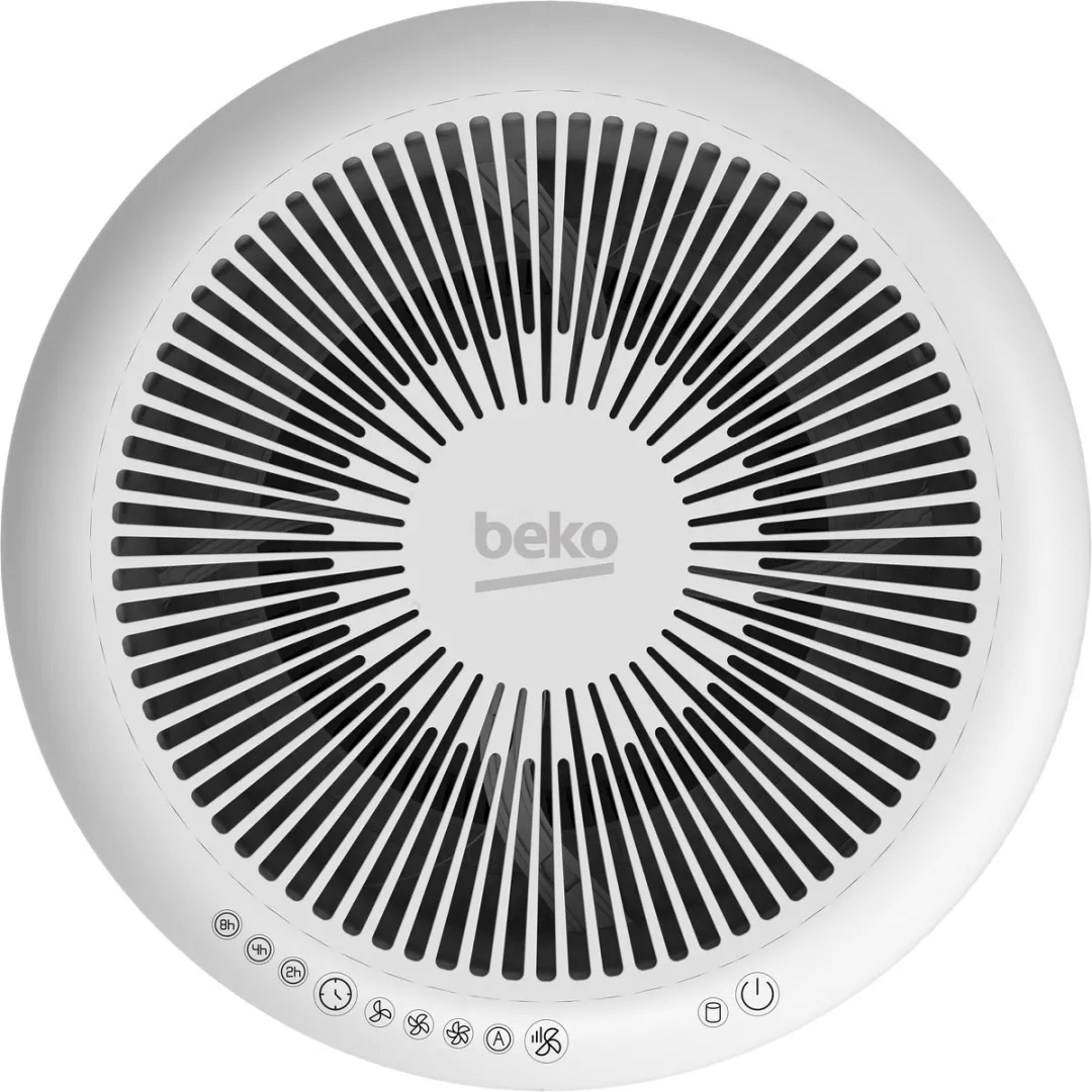 Beko ATP7100I Luchtreiniger - HEPA-filter tegen pollen - LED-Verlichting Wit