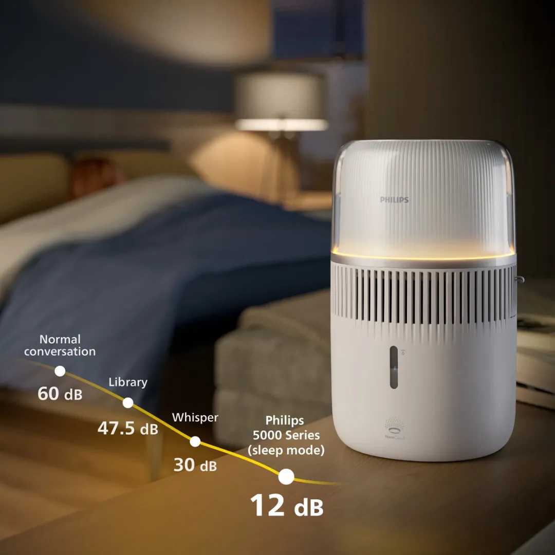 Philips HU5710/00 Luchtbevochtiger 4,5L - Wit/Zilver
