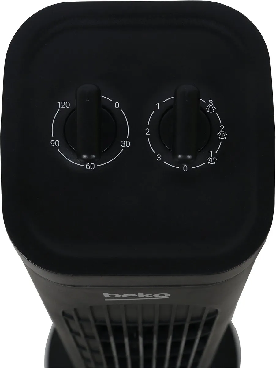 Beko EFW5300B Ventilator - 35W - 3 Snelheden - Zwart - afbeelding 2 van 3