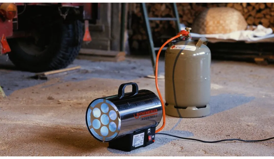 Rothenberger Roturbo 12000 Heteluchtgenerator - 120 m³