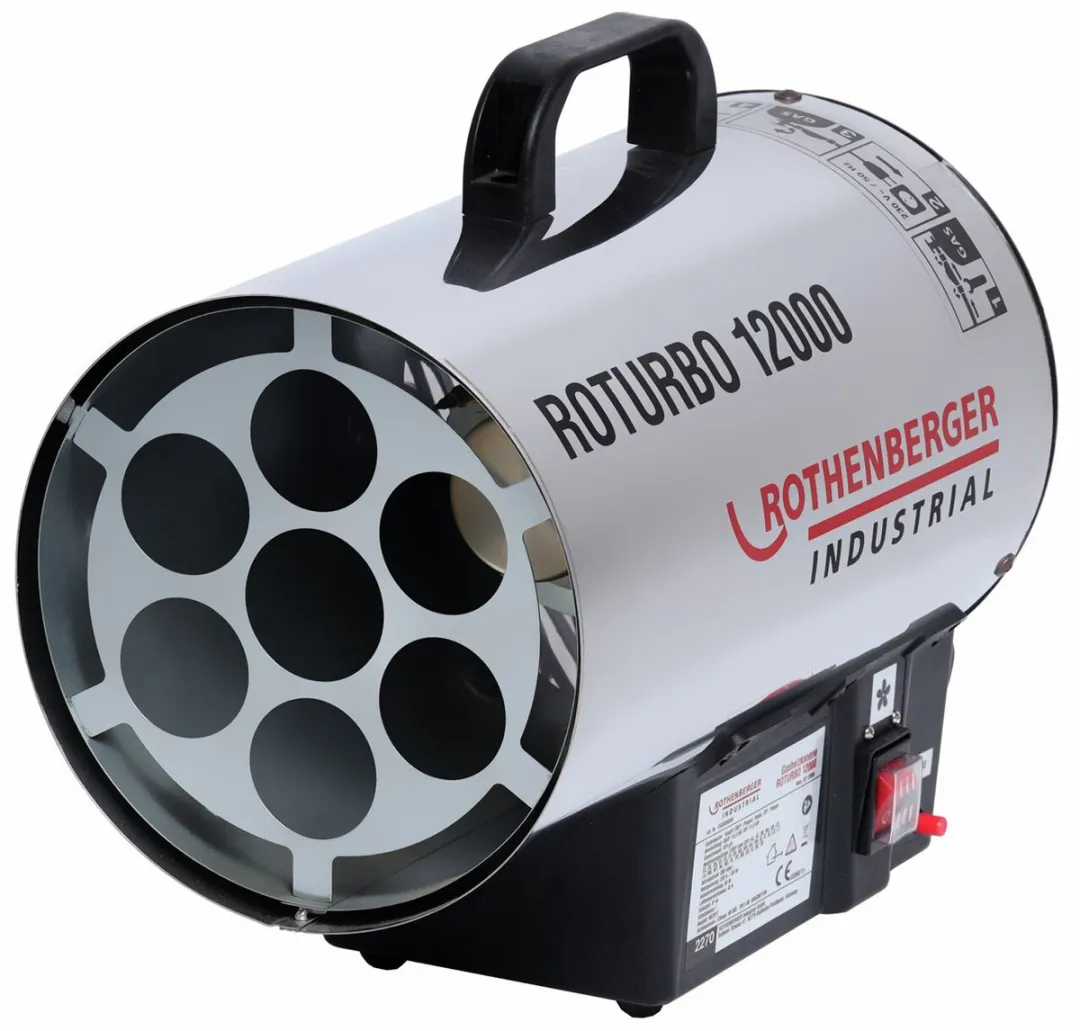 Rothenberger Roturbo 12000 Heteluchtgenerator - 120 m³