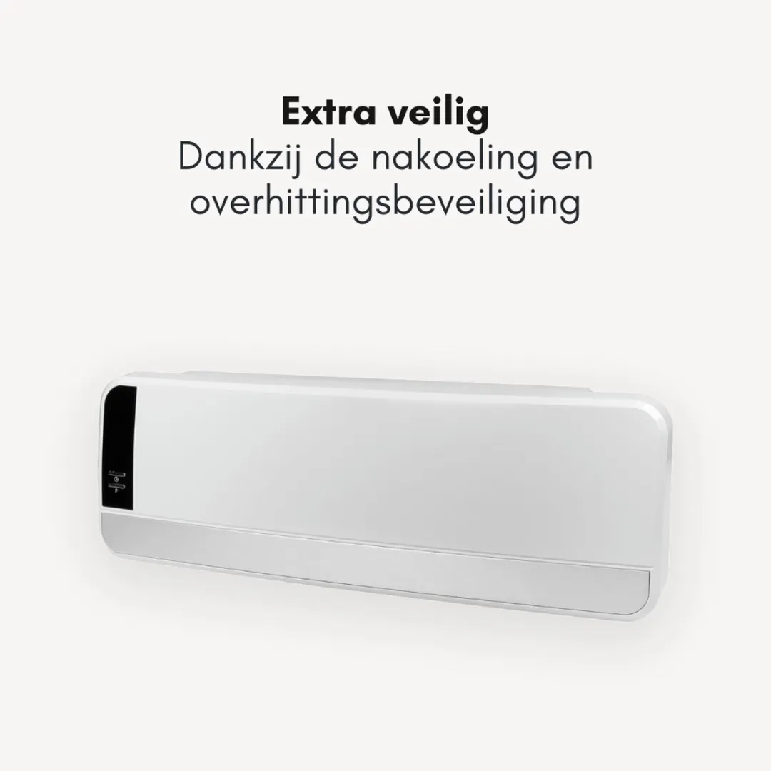 Eurom Wall Designheat 2000R Keramische Kachel 2000W - Wit