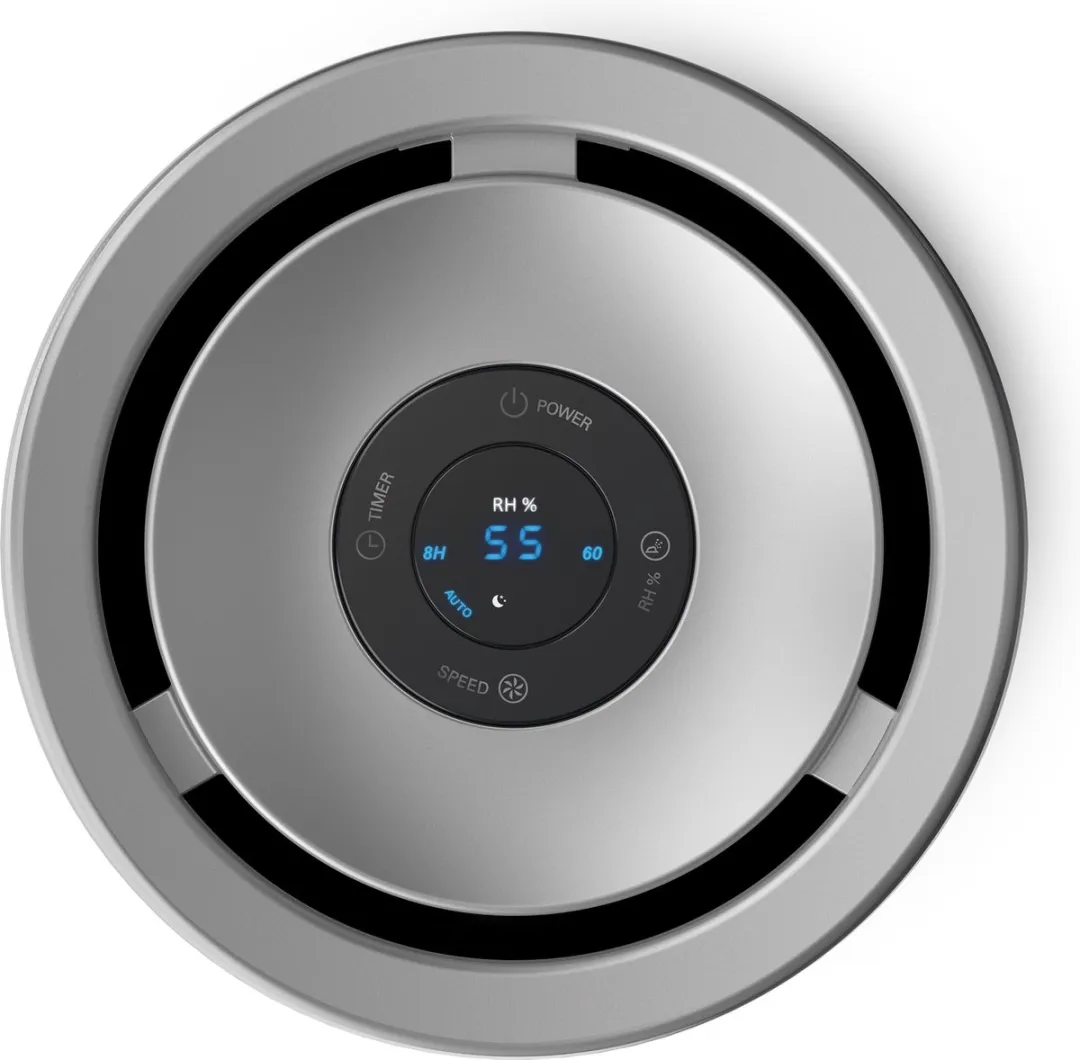 Philips HU4813/10 Luchtbevochtiger 2L - Zwart/Zilver - afbeelding 2 van 6