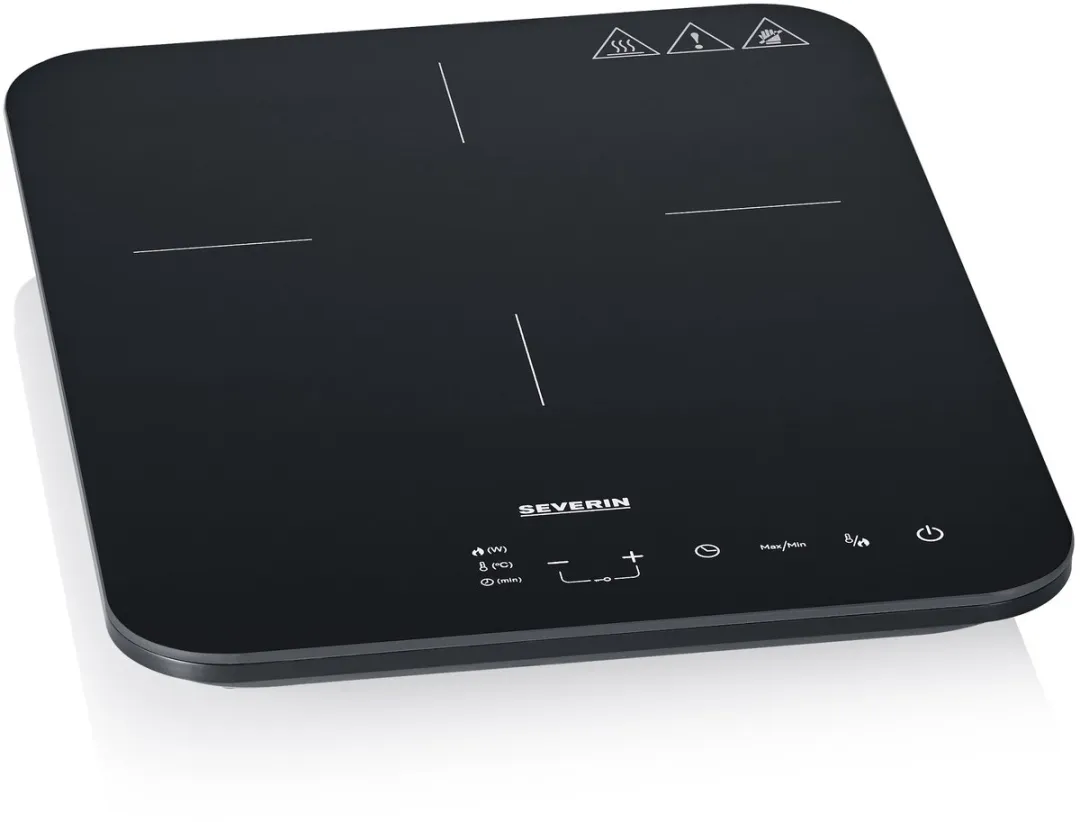 Severin KP 1032 Inductiekookplaat 2000W - Ø22cm - Zwart