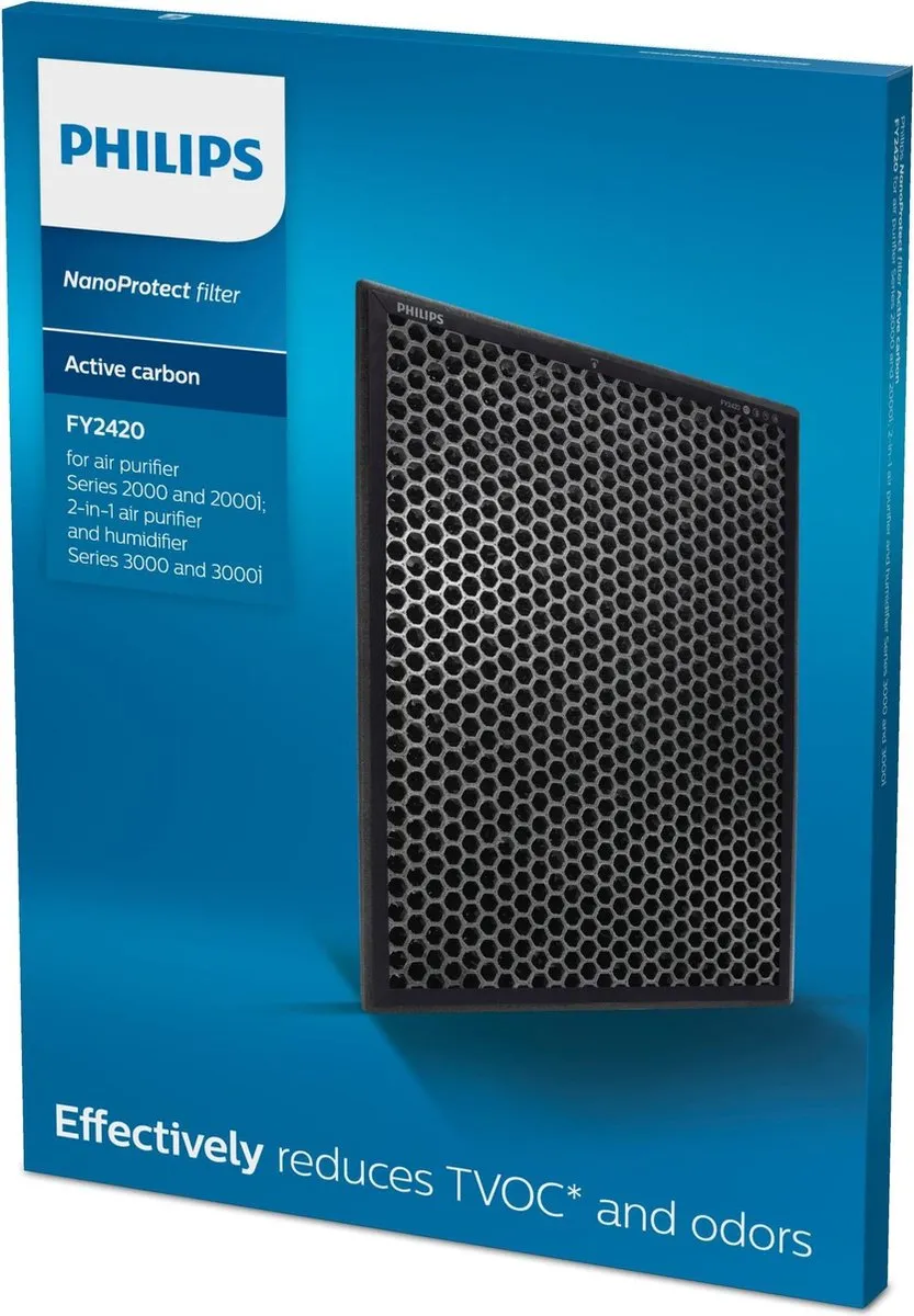 Philips FY2420/30 Koolstoffilter - Zwart