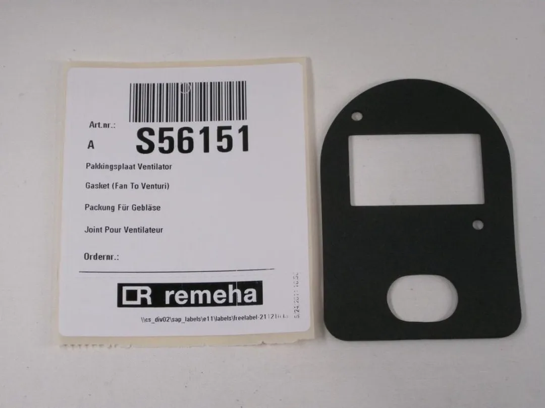 Remeha S56151 Pakkingsplaat