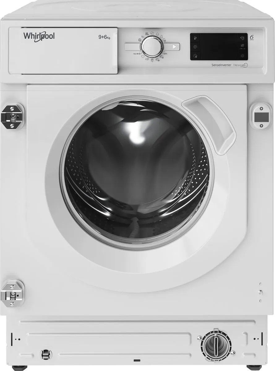 Whirlpool BI WDWG 961485 EU Was-droogcombinatie Inbouw 9/6 kg