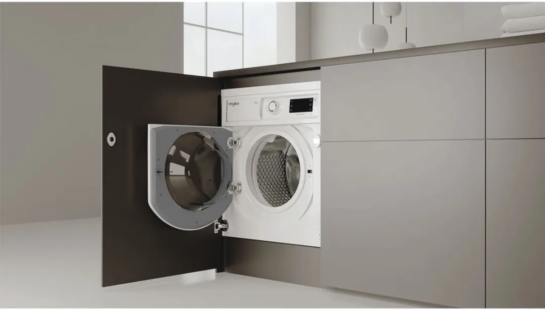 Whirlpool BI WDWG 861485 Was-droogcombinatie 8/6kg - Ingebouwd Wit