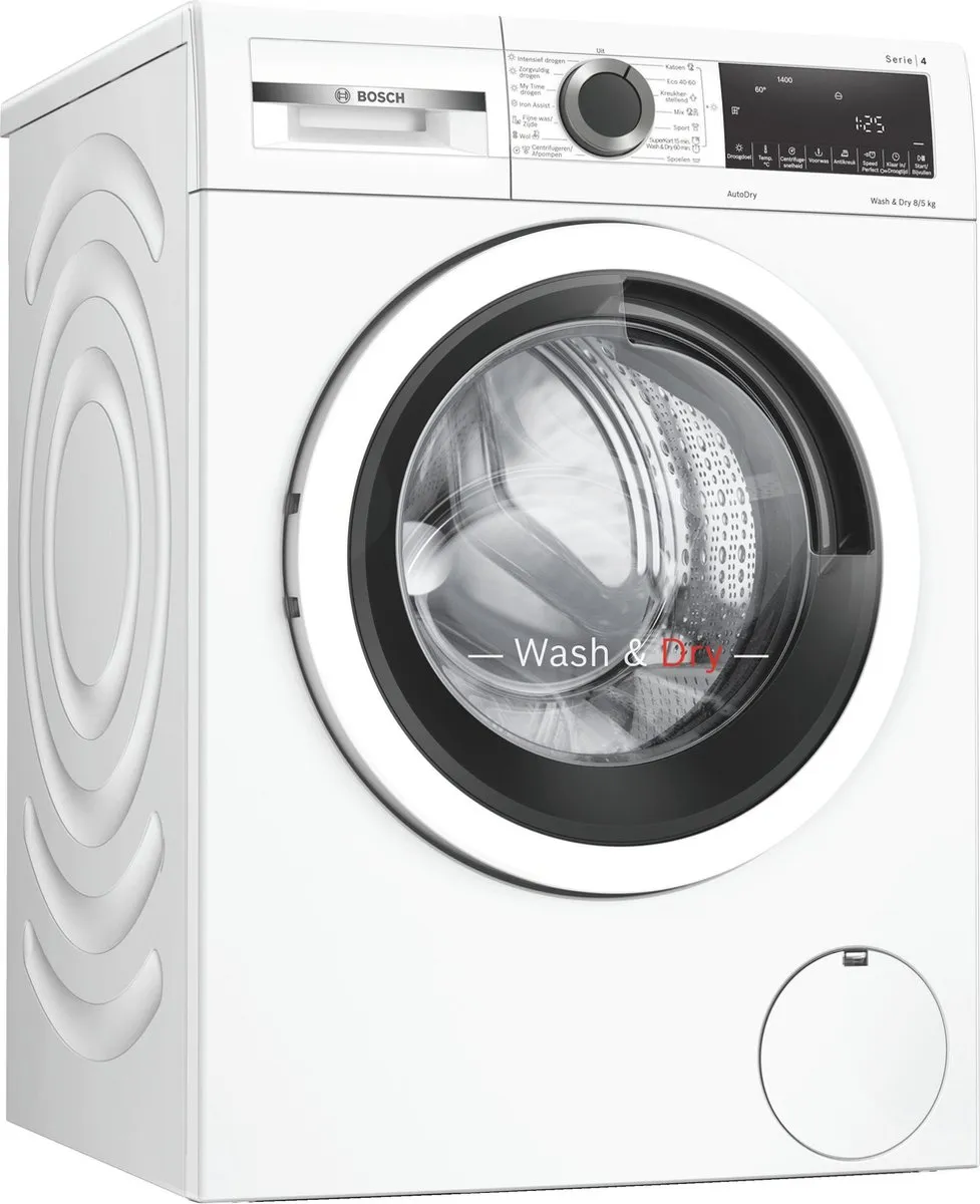 Bosch WNA13400NL Was-droogcombinatie 8/5kg - Wit