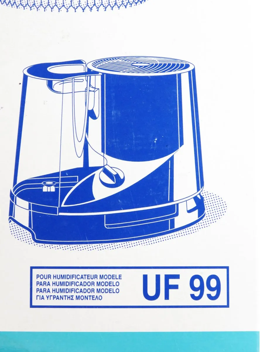 De'Longhi UF99 Filter voor luchtbevochtiger - Wit