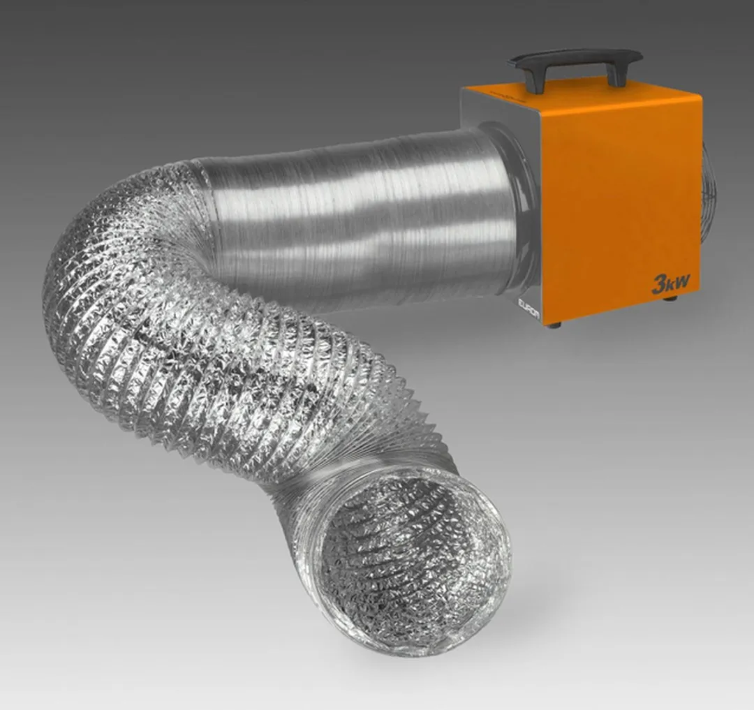 Eurom Heat Duct Pro 3.3 Vloermodel 33.246.9 Ventilatorkachel 3300W - Oranje