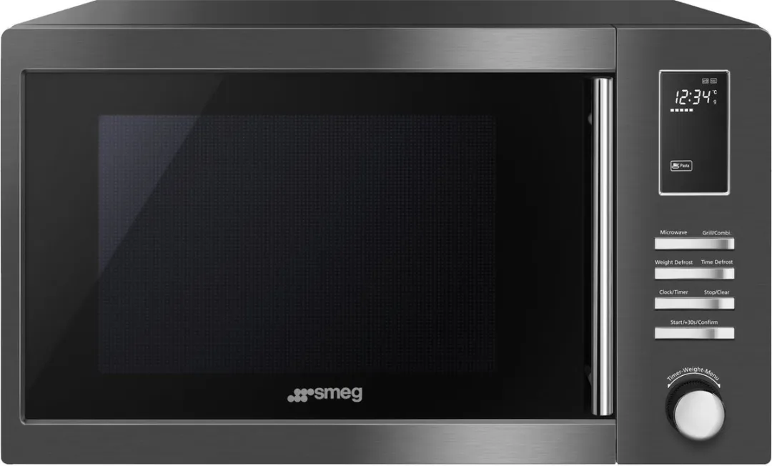 Smeg MOE25B magnetron Grijs Grill-magnetron Aanrecht 25 l 900 W