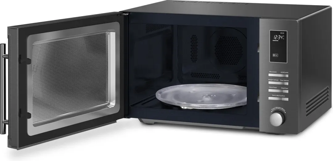 Smeg MOE25B magnetron Grijs Grill-magnetron Aanrecht 25 l 900 W