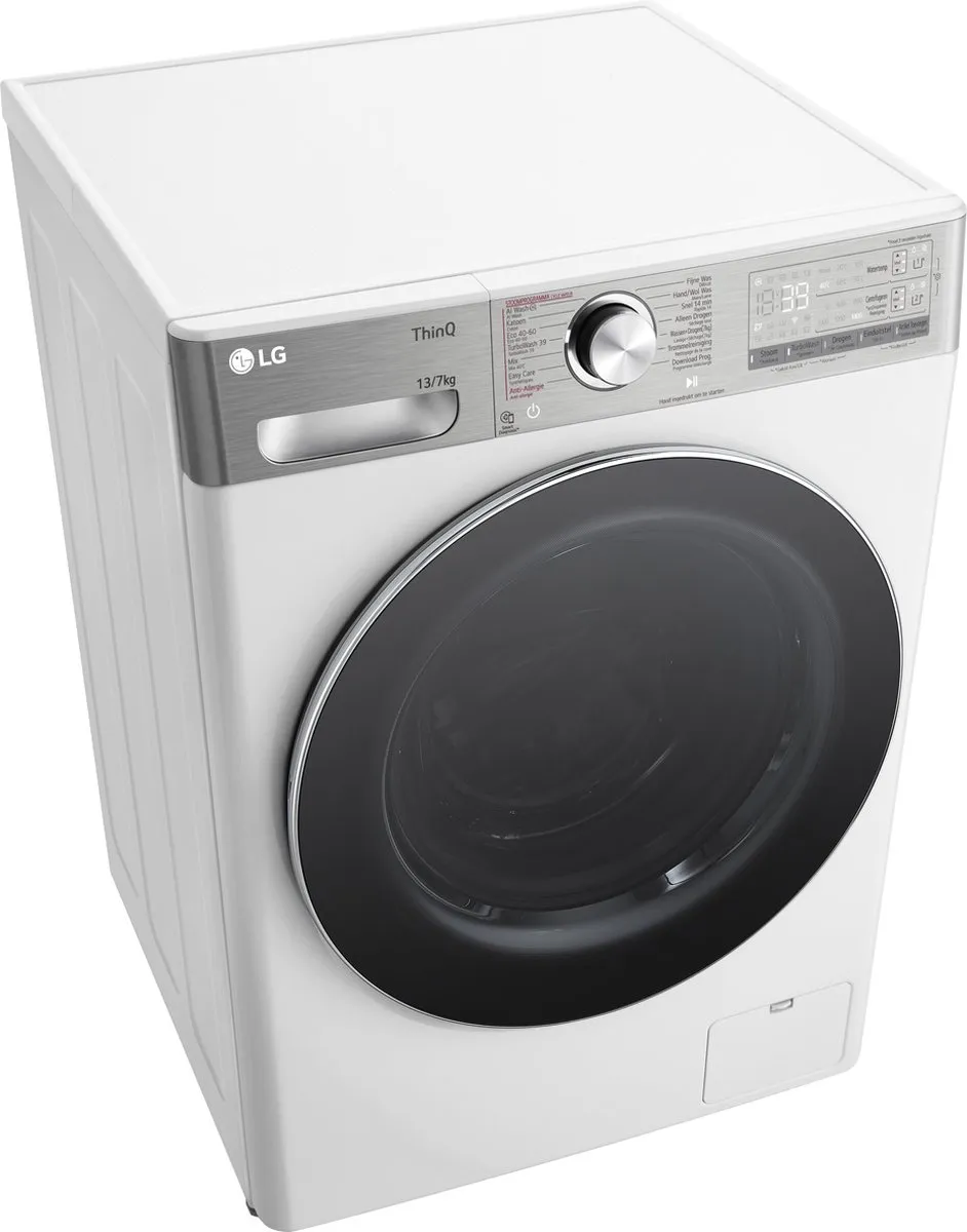 LG F4DR9537S2W Wasdroogcombinatie 13/7kg - Wit