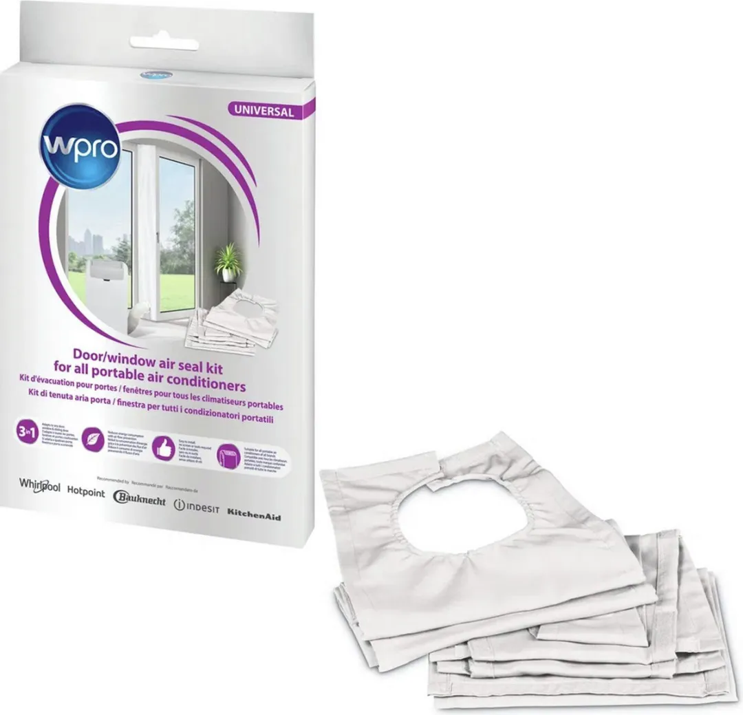 Whirlpool Luchtafdichtingsset CAK002 - 3-delig Wit - afbeelding 6 van 6