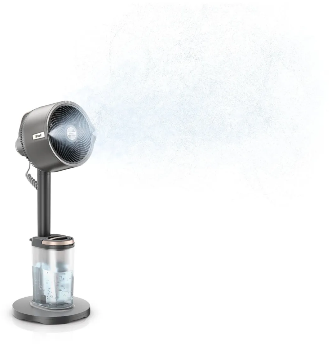 Shark FlexBreeze Pro Mist FA300EU - Stand- & Tafelventilator met Afst…