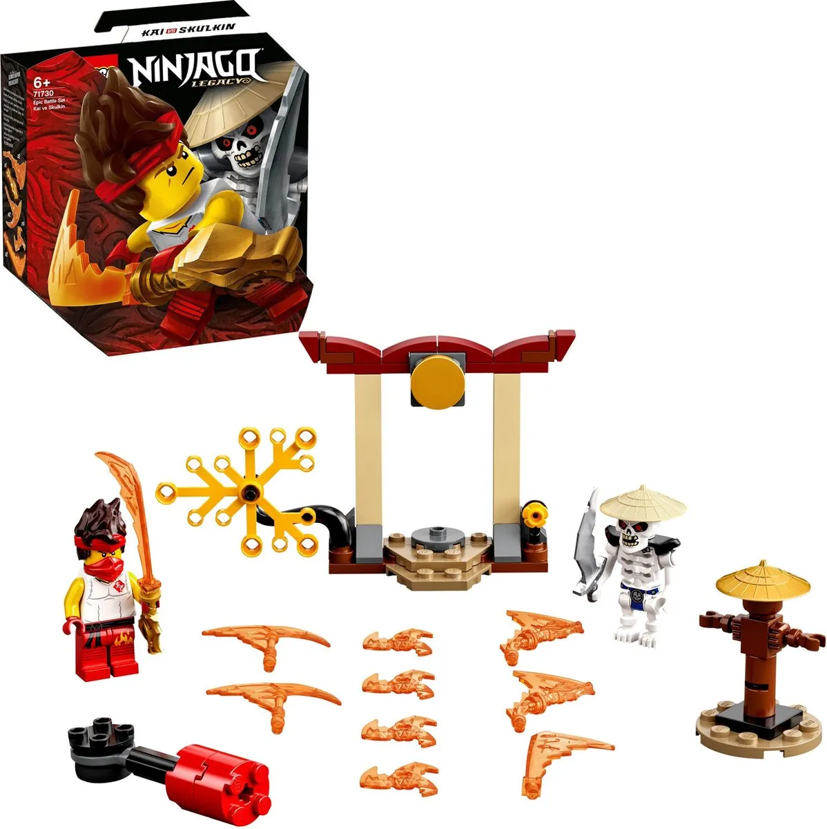 LEGO Ninjago Wu Gevechtsdraak 71718 - 2 Minifiguren