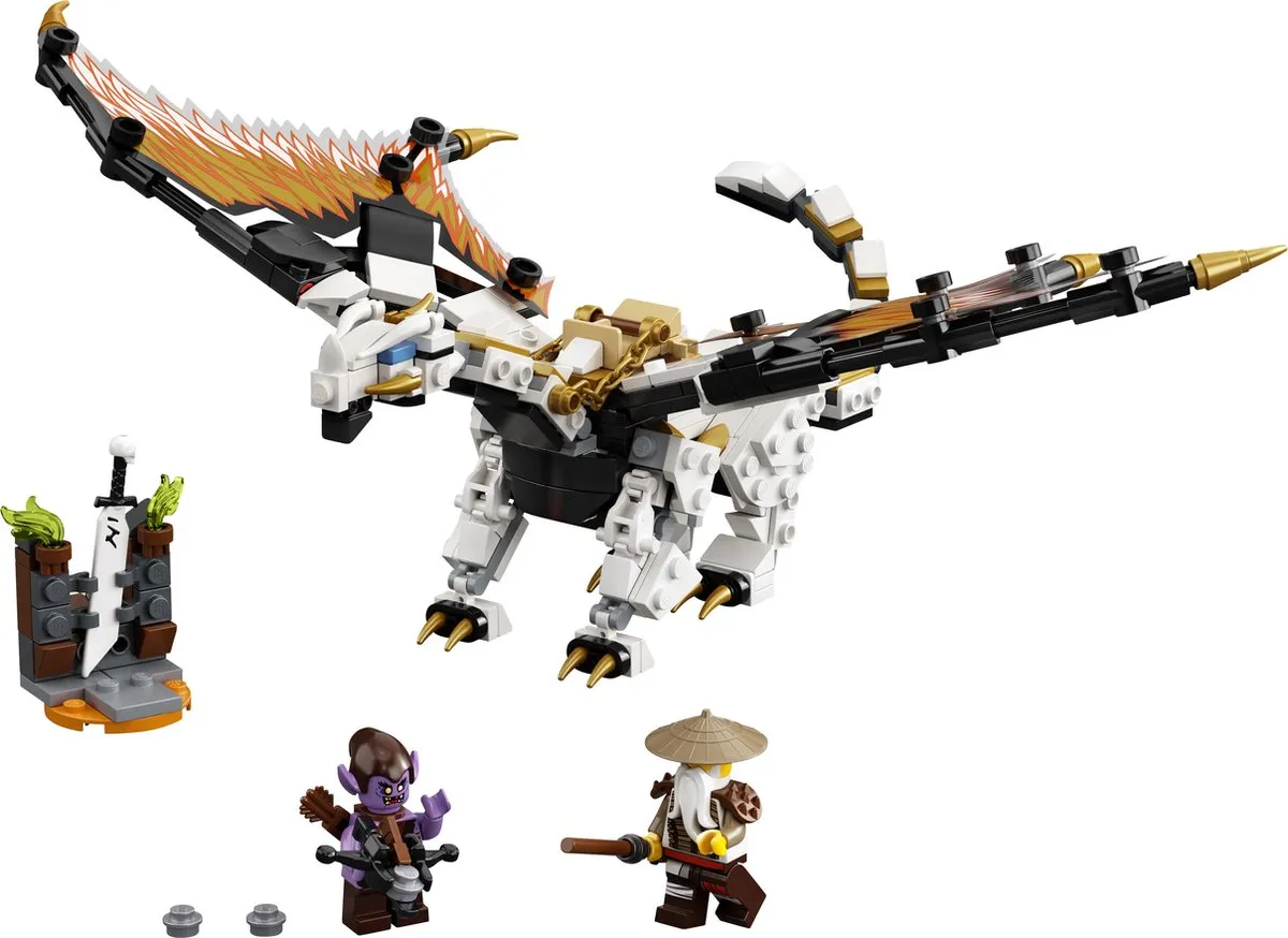 LEGO Ninjago Wu Gevechtsdraak 71718 - 2 Minifiguren