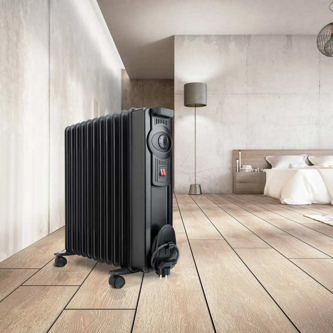 BLACK+DECKER BXRA1500E Convector 1500W - Zwart - afbeelding 6 van 6