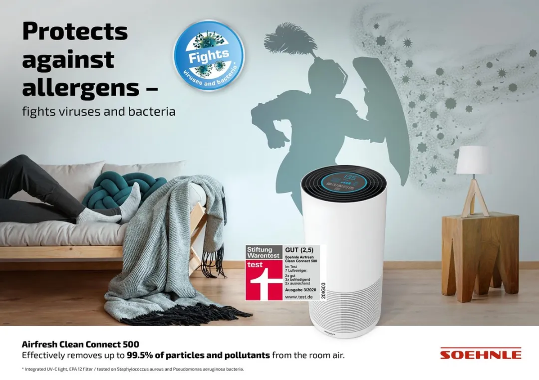 Soehnle - Luchtreiniger Airfresh clean connect 500