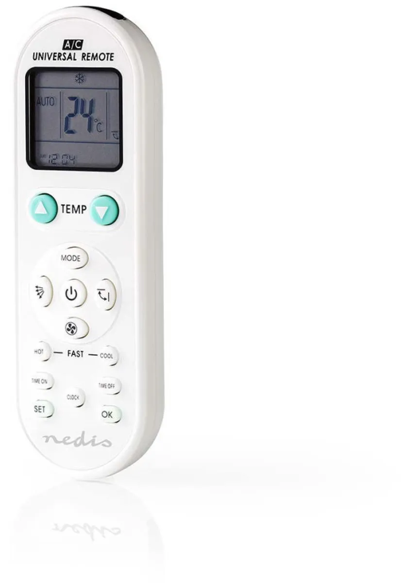 Nedis Universele Airco Afstandsbediening - Wit - afbeelding 6 van 6