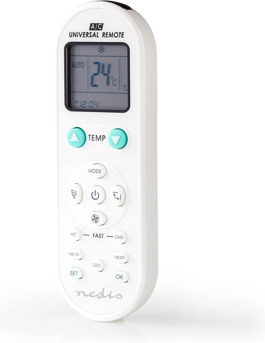 Nedis Universele Airco Afstandsbediening - Wit