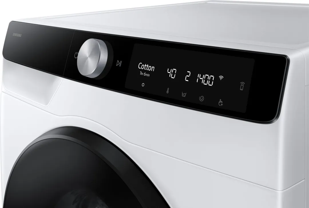 Samsung AI Wash was-droogcombinatie 6000-serie WD90DG6B85BK