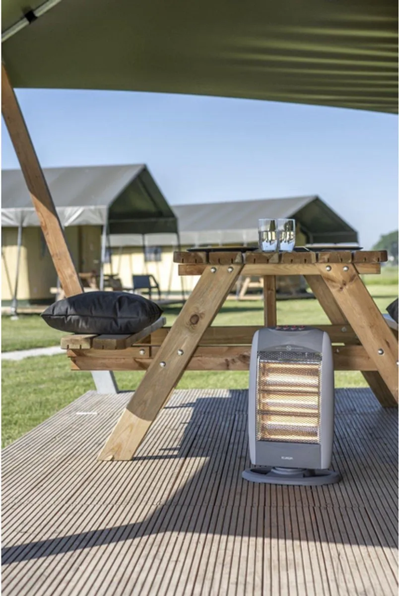 Eurom Safe-t-shine 1200 Straalkachel - 1200W - Grijs - afbeelding 6 van 6
