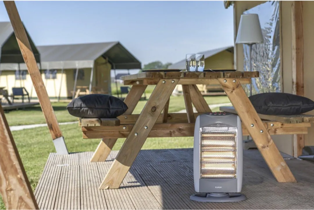 Eurom Safe-t-shine 1200 Straalkachel - 1200W - Grijs