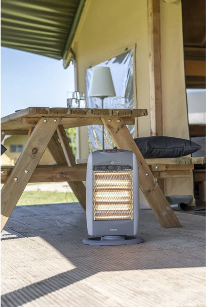 Eurom Safe-t-shine 1200 Straalkachel - 1200W - Grijs