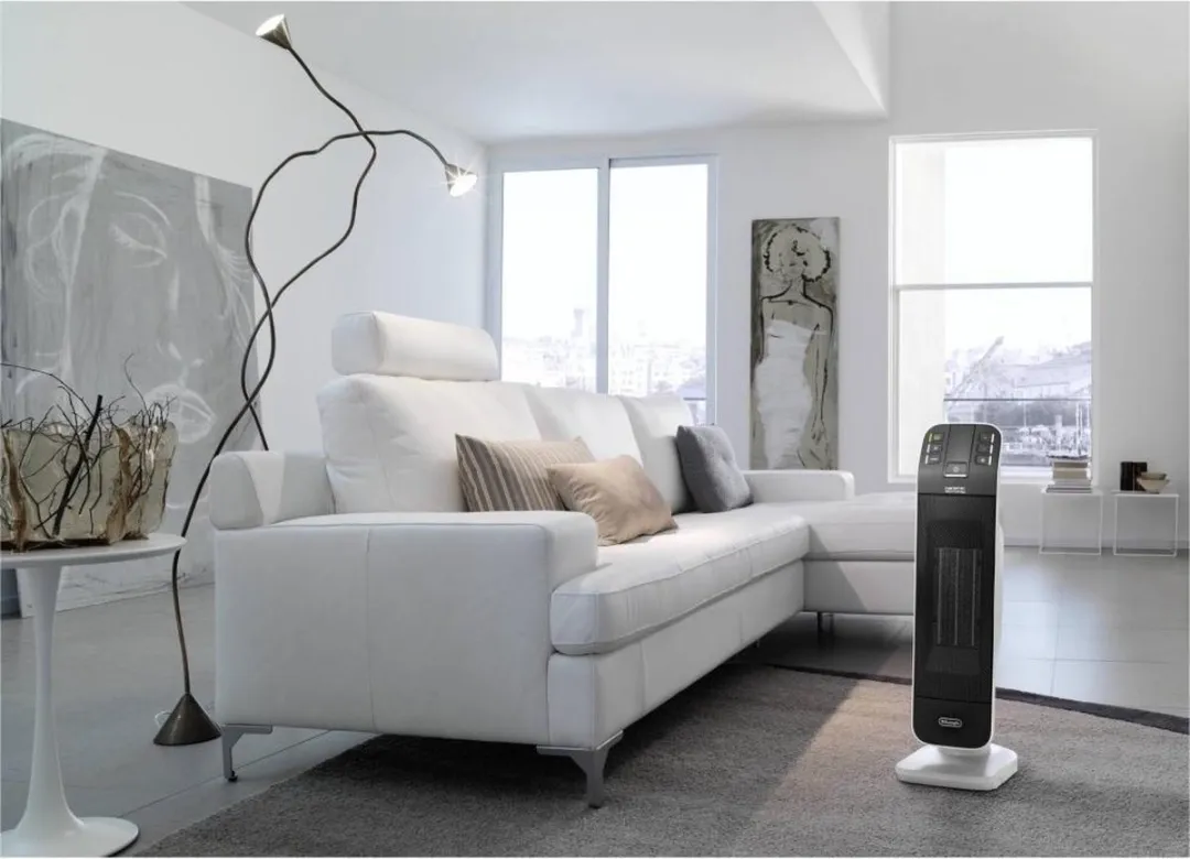 De'Longhi HFX65V20 Keramische Ventilatorkachel 2000W - Zwart/Grijs - afbeelding 6 van 6