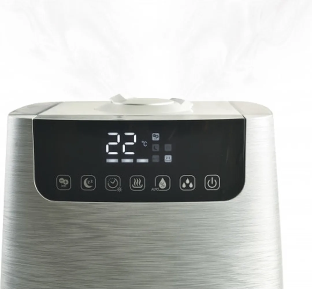 Solis Ultrasonic Pure 7217 Luchtbevochtiger Luchtreiniger - 4,5L - Zilver - afbeelding 6 van 6