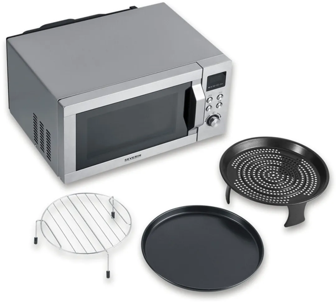 Severin MW 7918 Combinatiemagnetron 25L 900W - Zilver