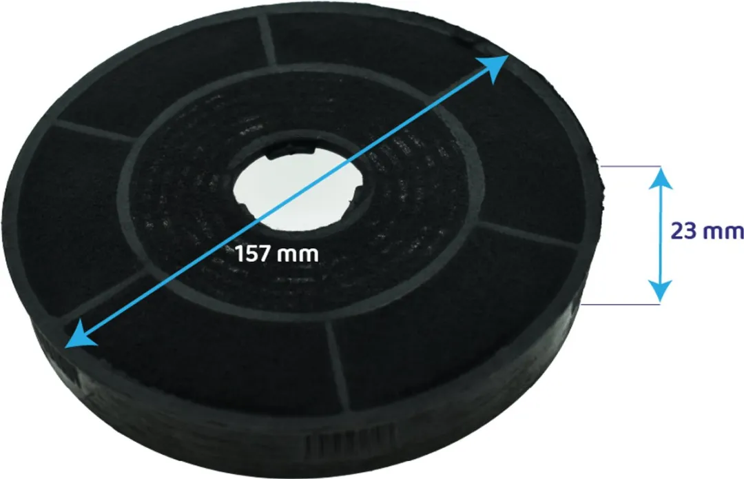 Silverline Koolstoffilter AF100 - 2 Stuks