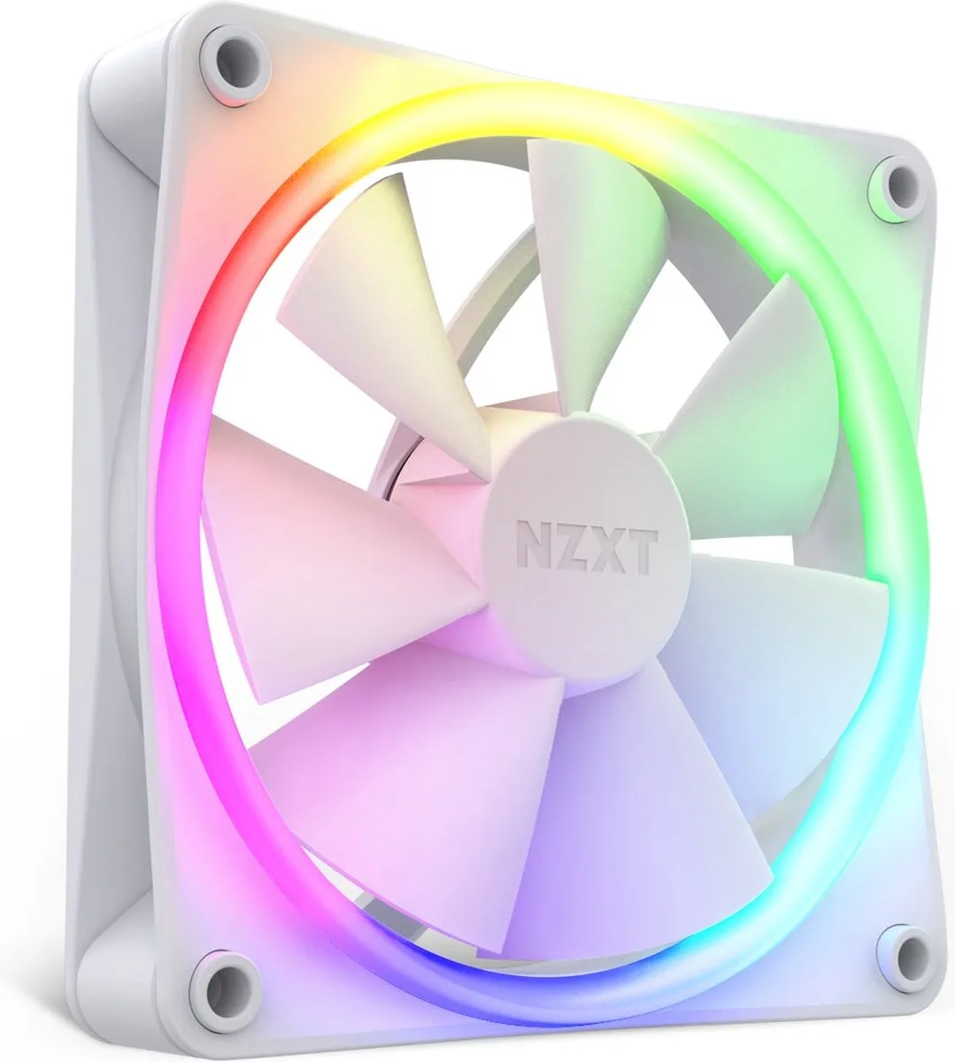 NZXT F120RGB Ventilator 120mm RGB - Wit