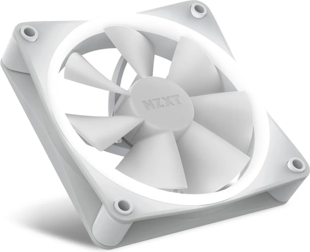 NZXT F120RGB Ventilator 120mm RGB - Wit - afbeelding 6 van 6