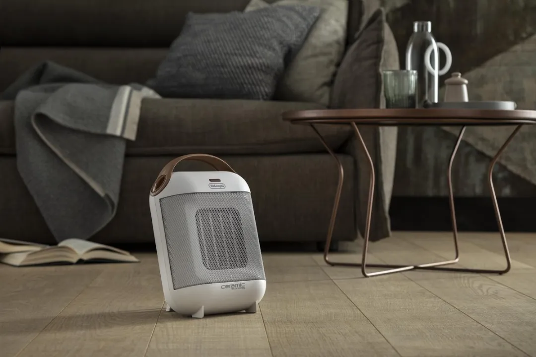 De'Longhi HFX30C18.IW Ventilatorkachel 1800W - Wit