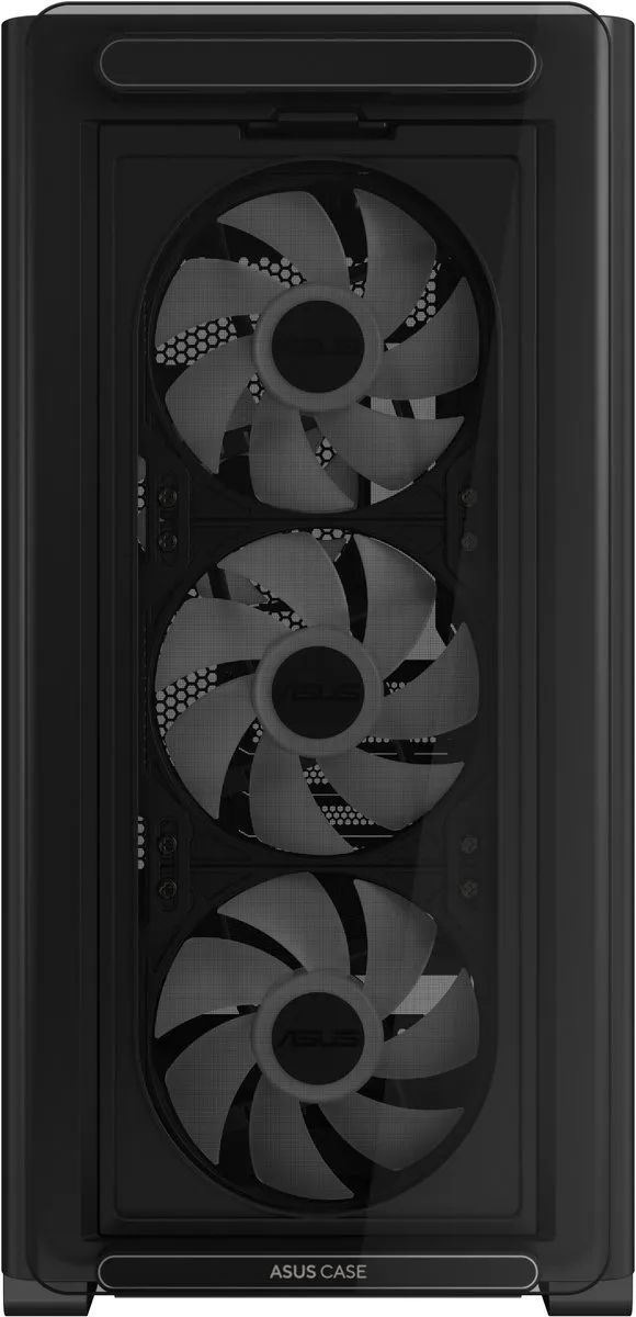 ASUS A23 PLUS TG ARGB Gehaktbak - 5 Ventilatoren - Zwart