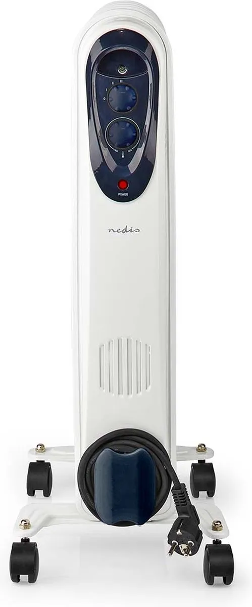 Nedis HTOI30WT7 Olieradiator 1500W - Wit