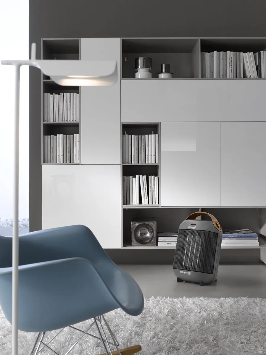 De'Longhi HFX30C18.AG Ventilatorkachel 1800W - Zwart - afbeelding 6 van 6