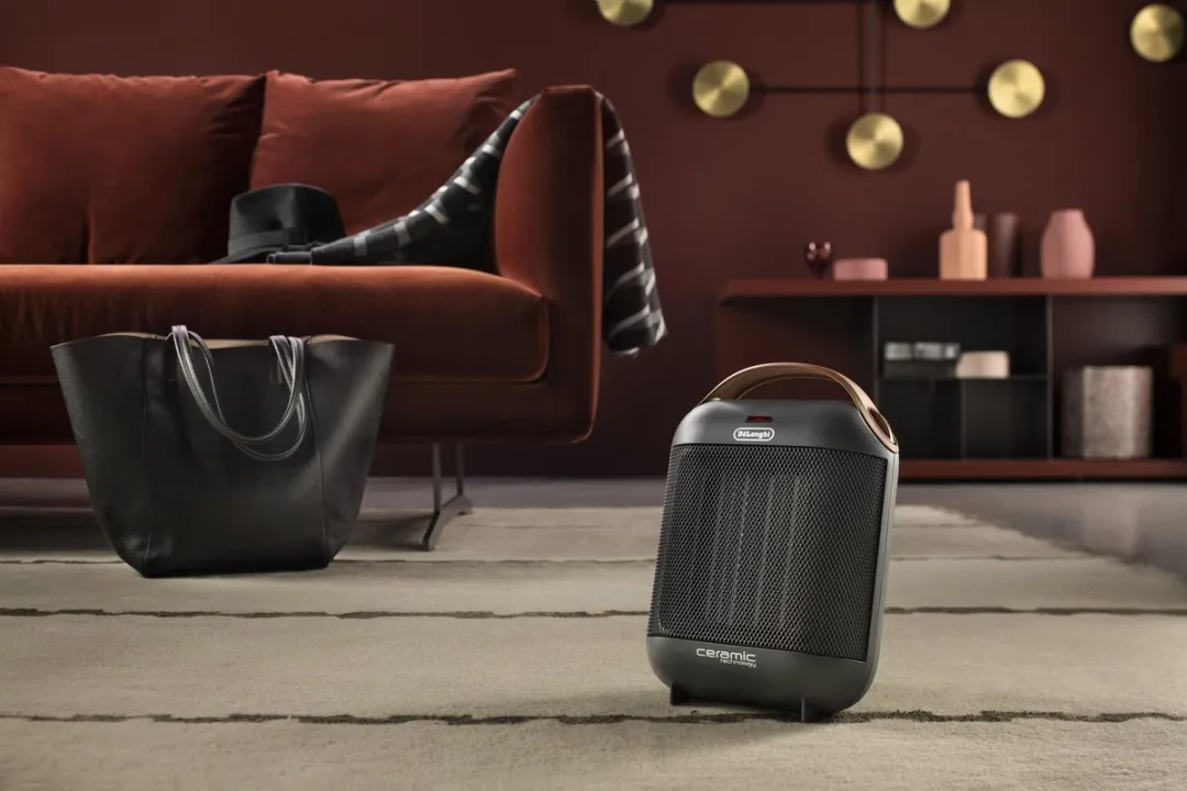 De'Longhi HFX30C18.AG Ventilatorkachel 1800W - Zwart