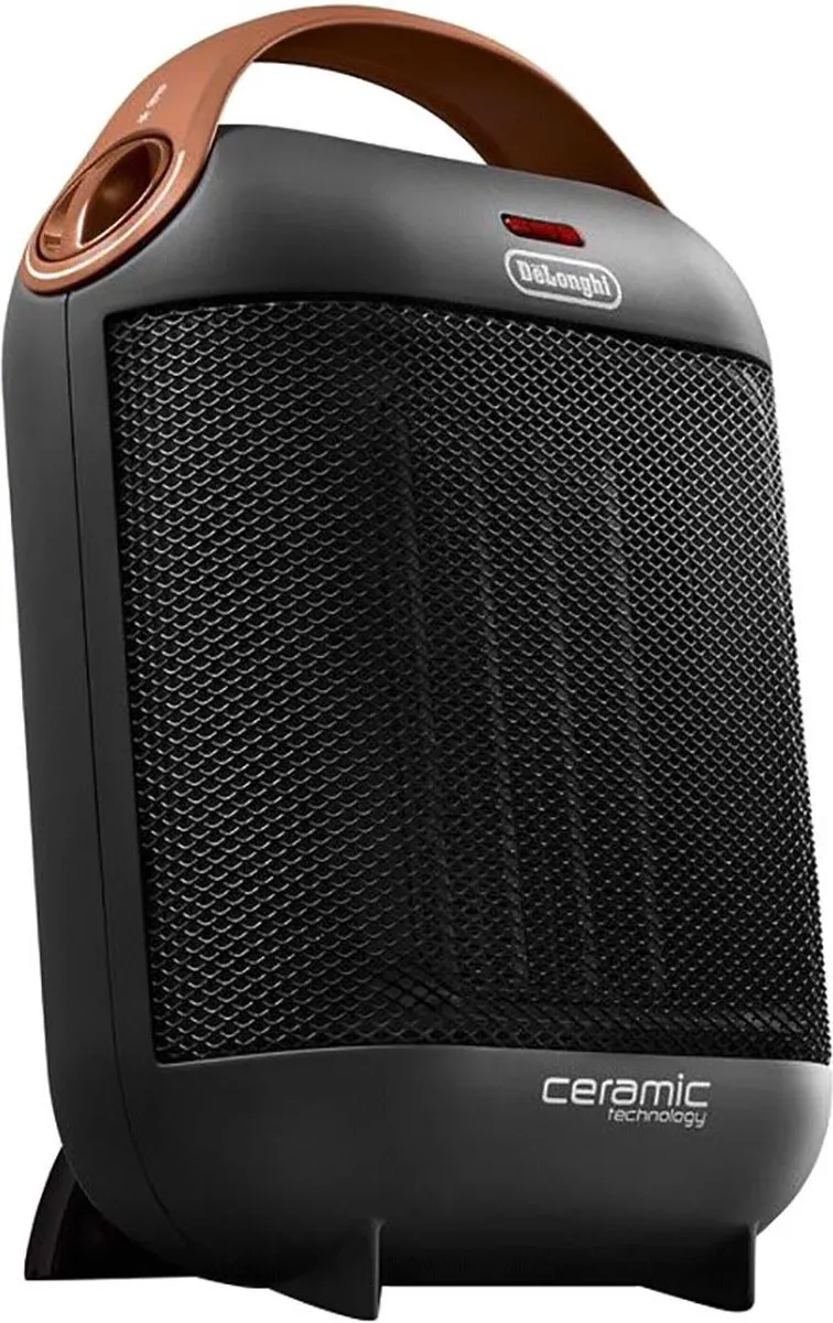 De'Longhi HFX30C18.AG Ventilatorkachel 1800W - Zwart